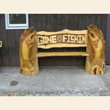 Gone Fishin Bench
